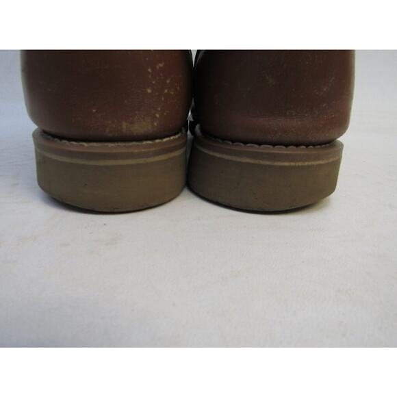 Honcho Mens Size 12 D Brown Leather Roper Cowboy Western Boots